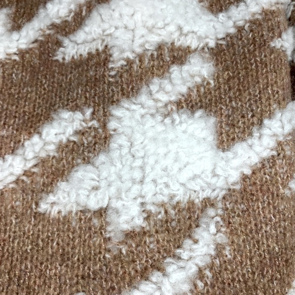 NWT Line and Dot Houndstooth Crew Neck Sweater Women Size Medium - Picture 3 of 8